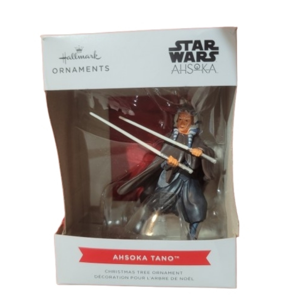 Hallmark Ahsoka Tano Ornament with Lightsabers Christmas Holiday Collectible